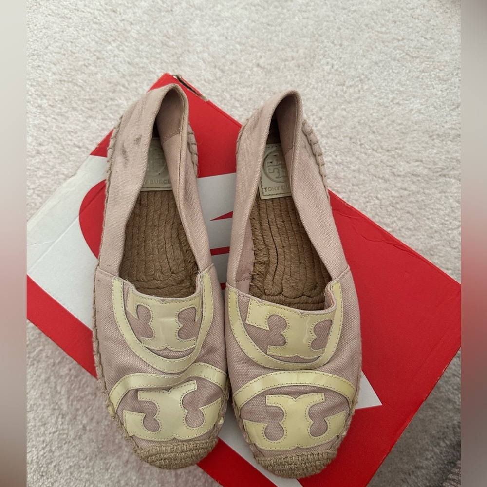 Tory Burch Women's Pink Espadrilles